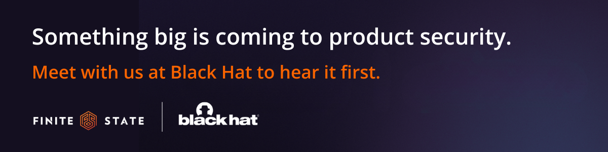 Something big is coming to Black Hat. Meet with us to hear about it first. (1200 x 300 px)